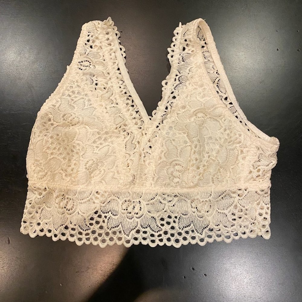 Altar'd State Lace Bralette, Size Large